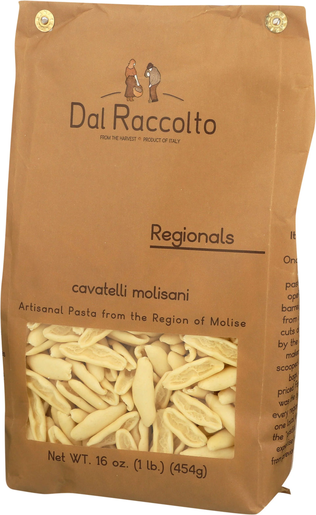 Cavatelli Molisani Italian Pasta, 1 Pound Bag (4 Pack) E346612