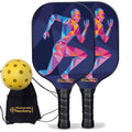 Pickleball Paddle Set - Sports Pickleball Paddles Near Me, Pickleball Sets for Sale Near Me, Carbonfiber Graphite