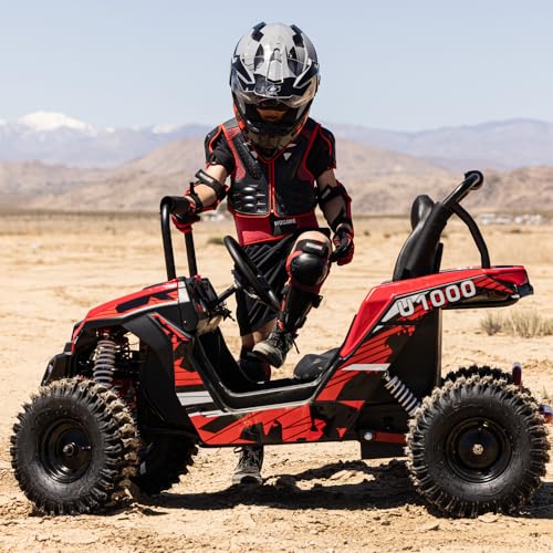 UTV Ride on Car, 48V Electric Vehicle with Shock Absorbers and Disc Brake G4583