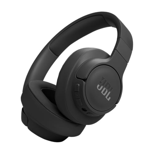 Wireless Over-Ear Headphones with Active Noise Cancelling, Bluetooth 5.3, 70H Battery Life, Foldable Design J49179