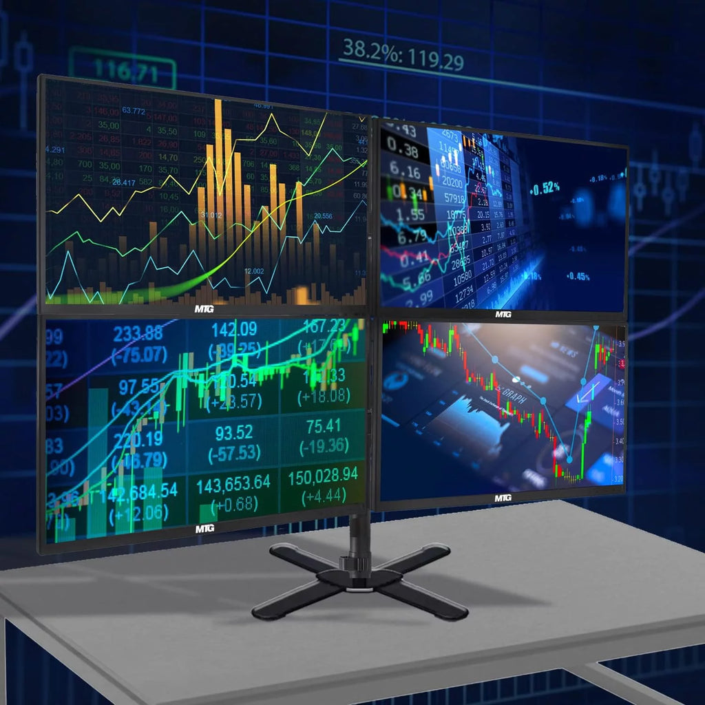 Refurbished Desktop PC Intel Core i5-6500, 16GB RAM, 120GB SSD, 2TB HDD, 4 Monitors W391
