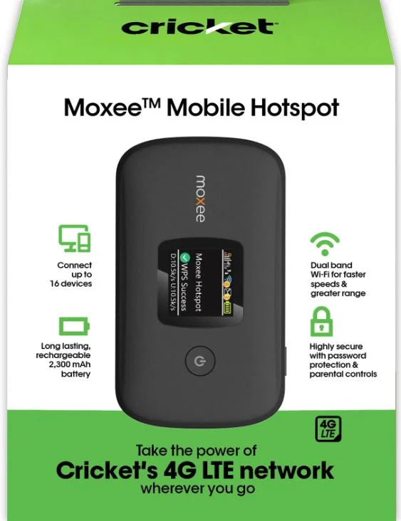 Prepaid Mobile Hotspot, 256MB, Black O442