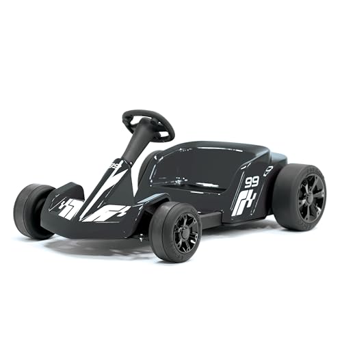 12V Battery Powered Ride-On Go Kart, Black G786297