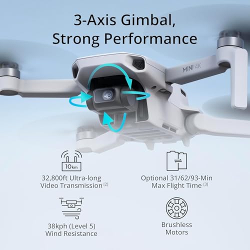 Camera Drone Quadcopter with Remote Controller, QHD Video, 10km Transmission, Under 249g A18290