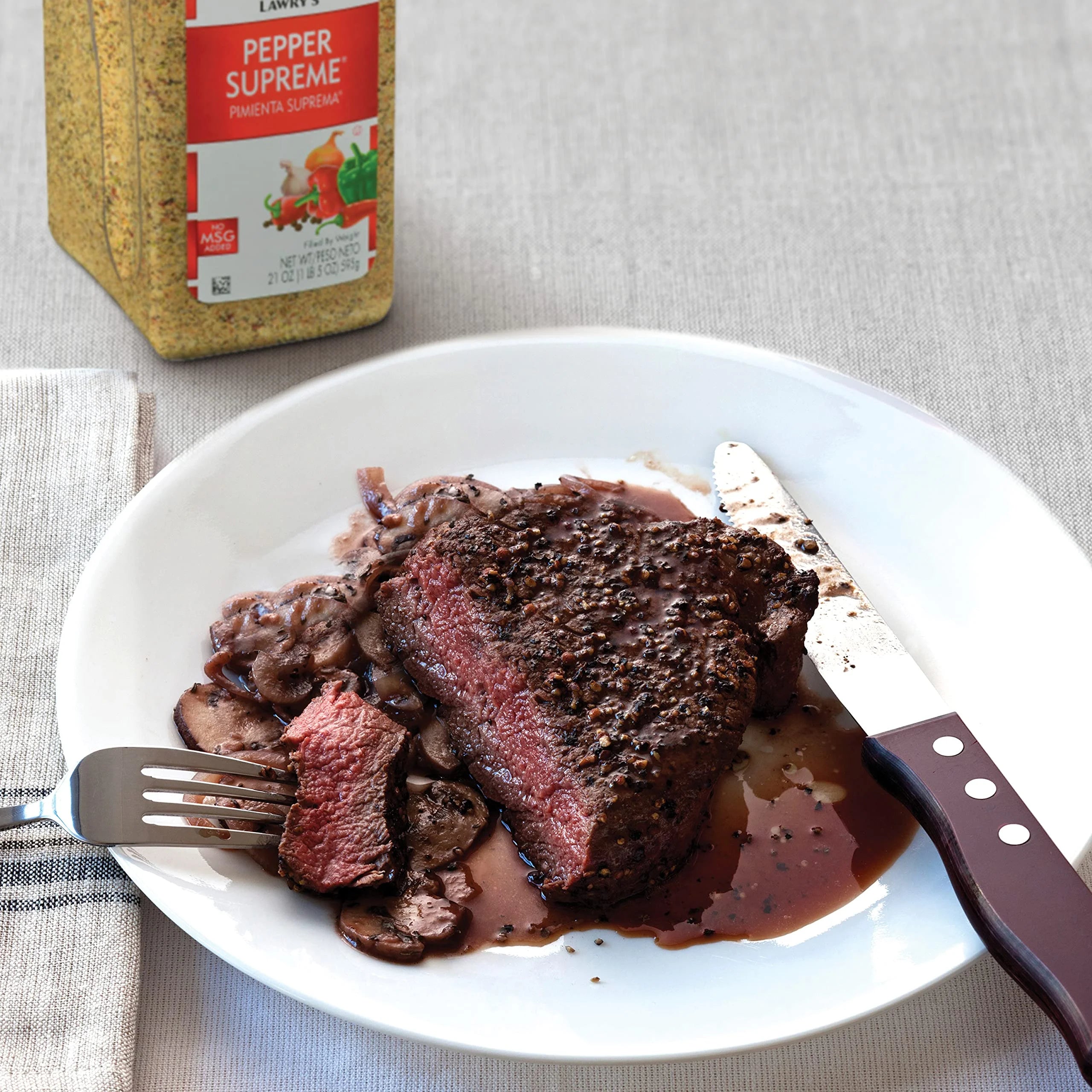 Pepper Supreme Seasoning Blend, 21 Oz N70522
