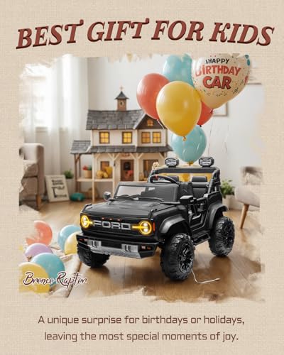 24V Ride on Car for Big Kids, 2 Seater with Remote Control, 4-Wheeler Suspension, 3 Speeds, LED Lights D981