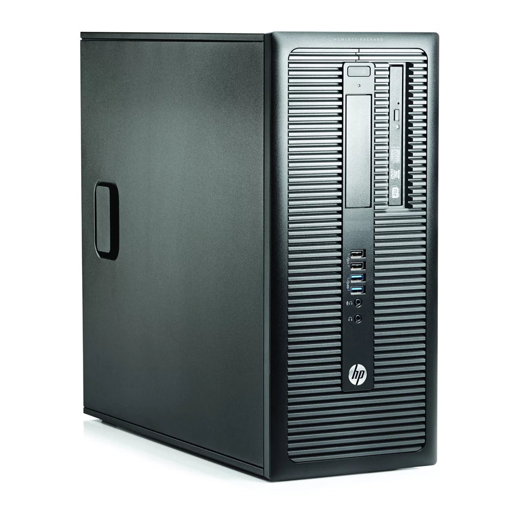 Restored HP Pro Desk 600 G1 Desktop Tower Intel Core i5 4th Gen QuadCore Up to 3.6GHz, 8GB RAM, 2TB HDD, Windows 10 Pro (Refurbished)