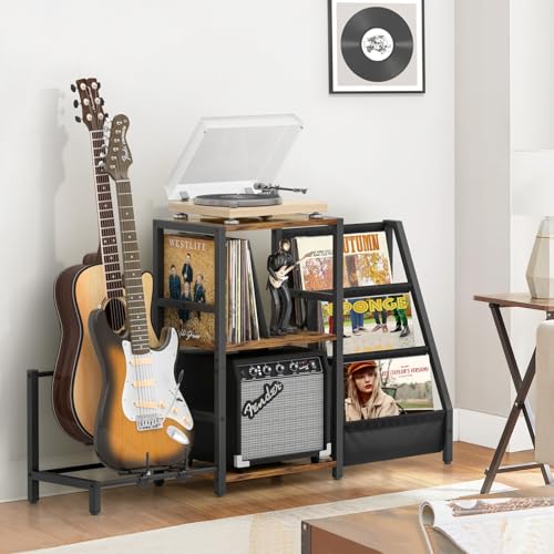4-Tier Guitar Stand Rack Holder for Acoustic Electric Bass V903