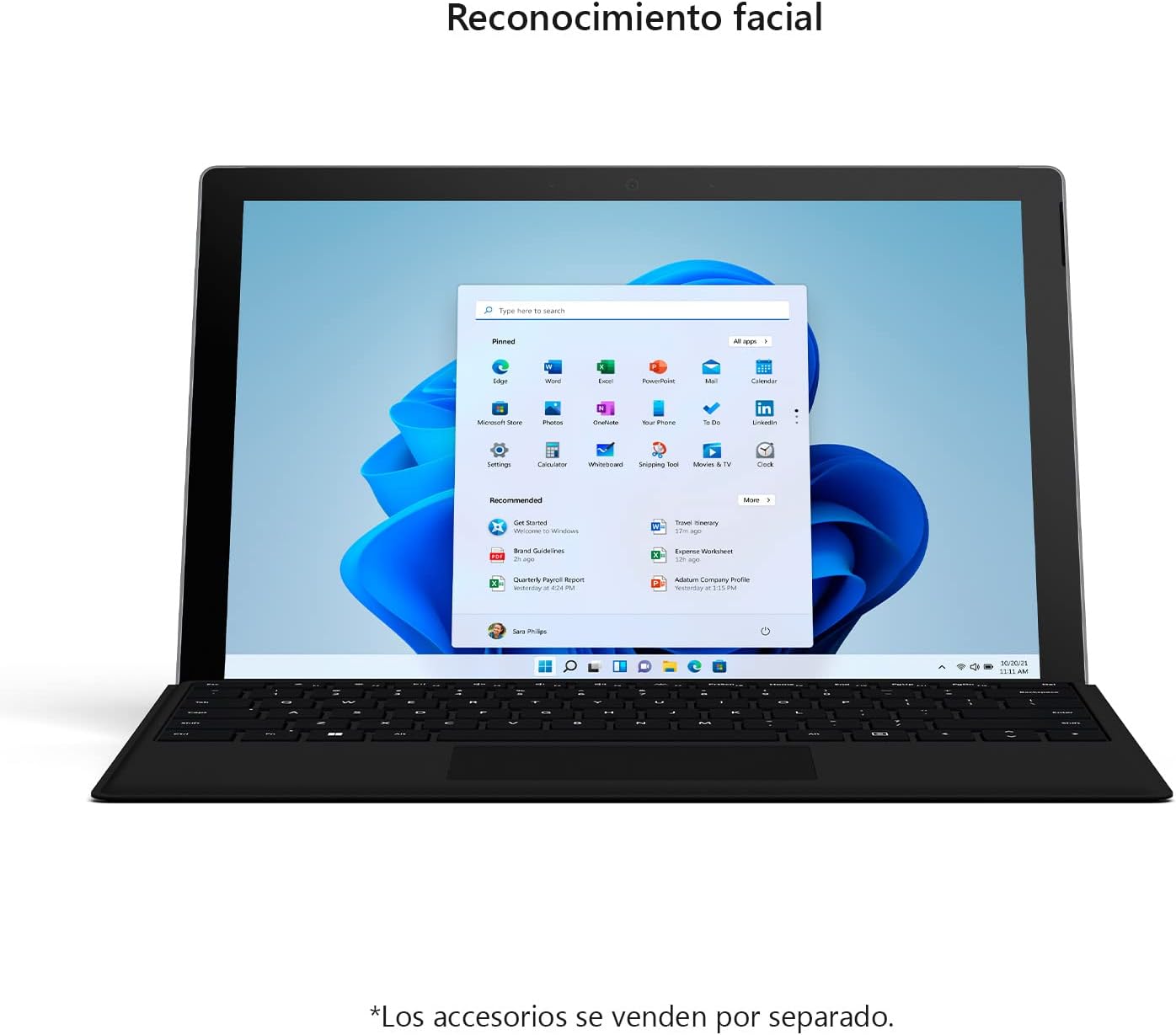 Surface Pro 12.3-inch Touchscreen Tablet, 128GB, 8GB RAM, Windows 11 Home L269