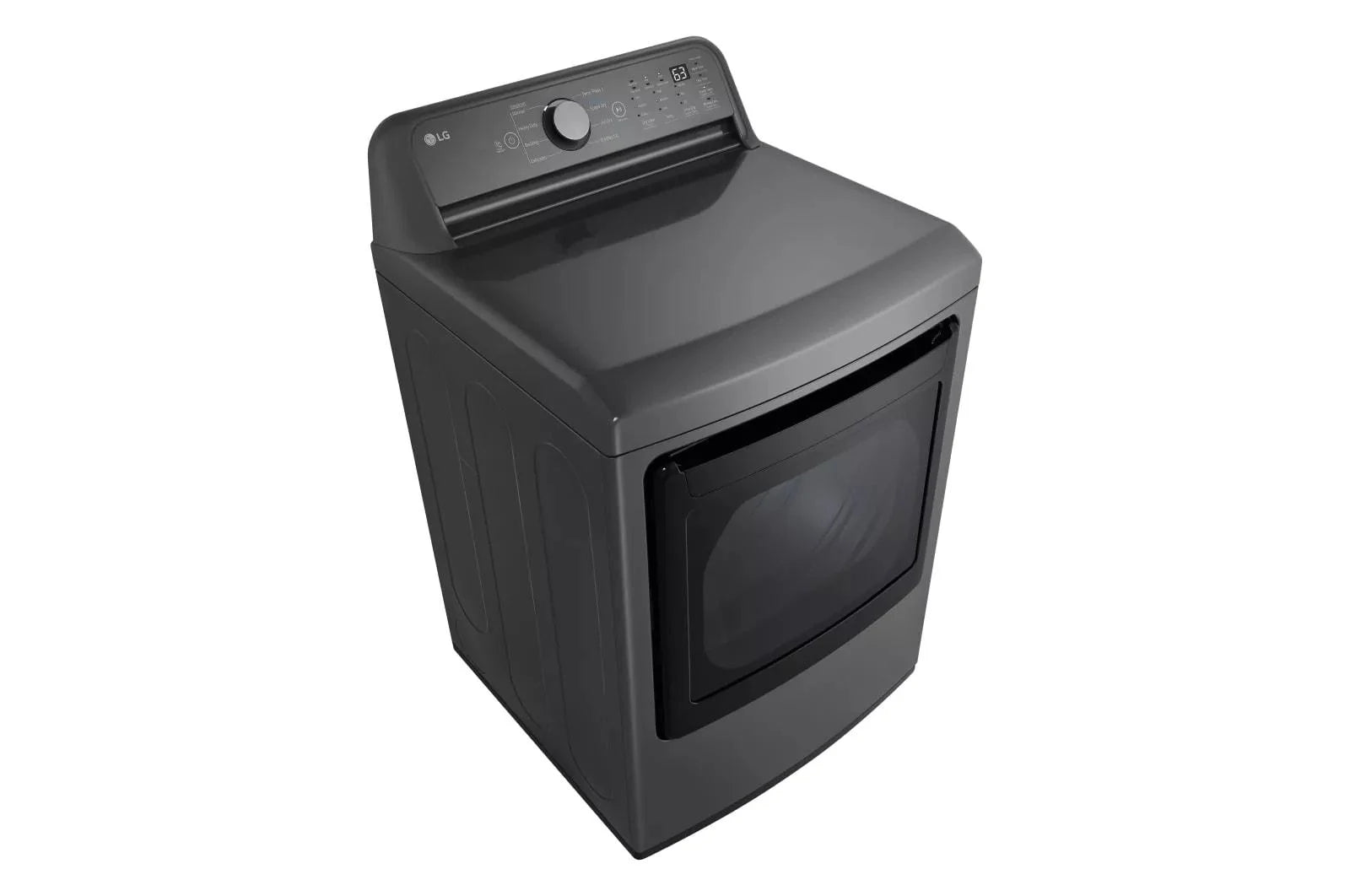 Front Load Gas Dryer Black B9298