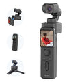 Camera with 3-Axis Gimbal, Magnetic Mount, Detachable Design for Travel Vlog F492