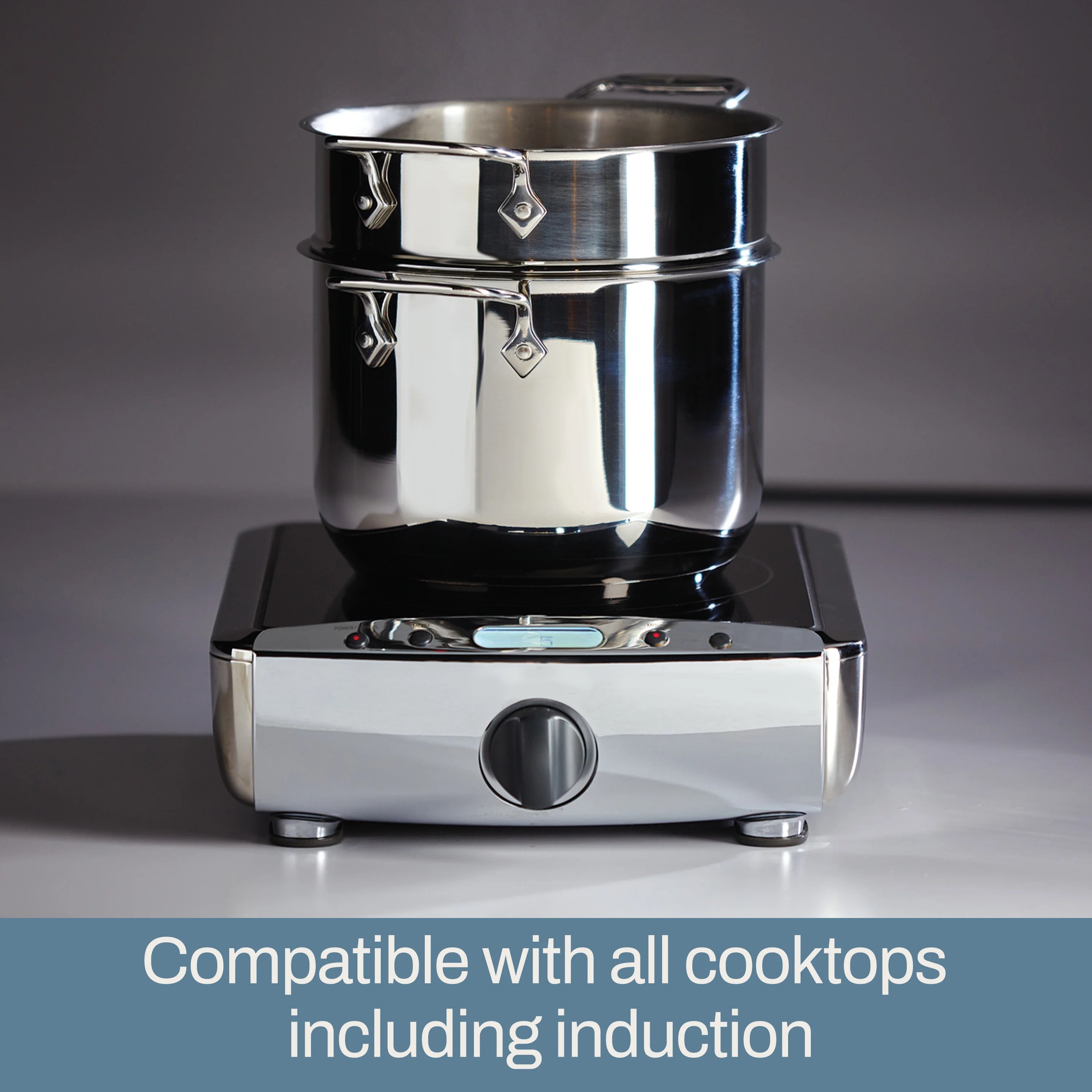 Stainless Steel Steamer, 5 Quart T678