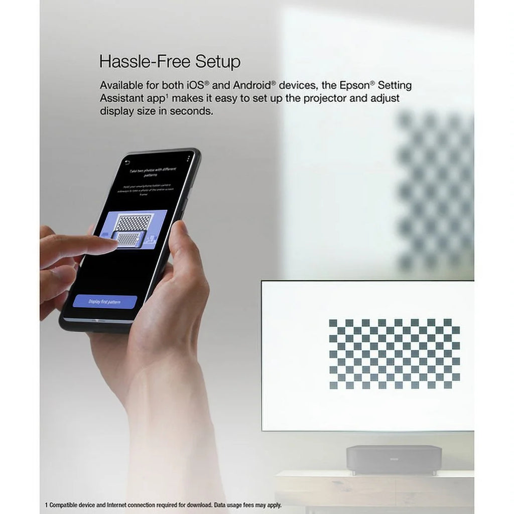 Smart Streaming Laser Projector - Black E769818
