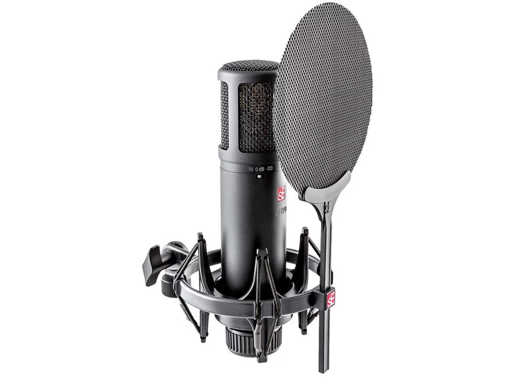 Large Diaphragm Condenser Microphone with Shockmount and Filter U978