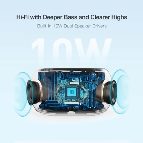 White Noise Sound Machine Alarm Clock with Bluetooth Speaker G270