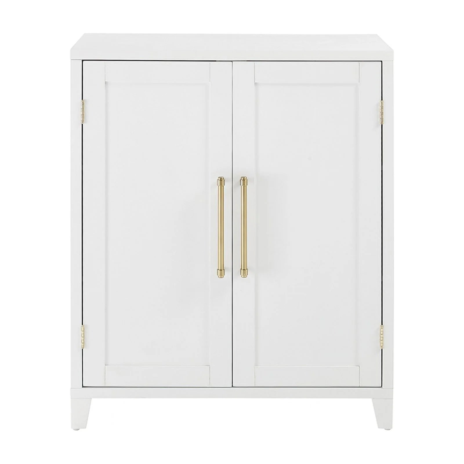 Stackable Wood Kitchen Pantry Storage Cabinet in White W4720