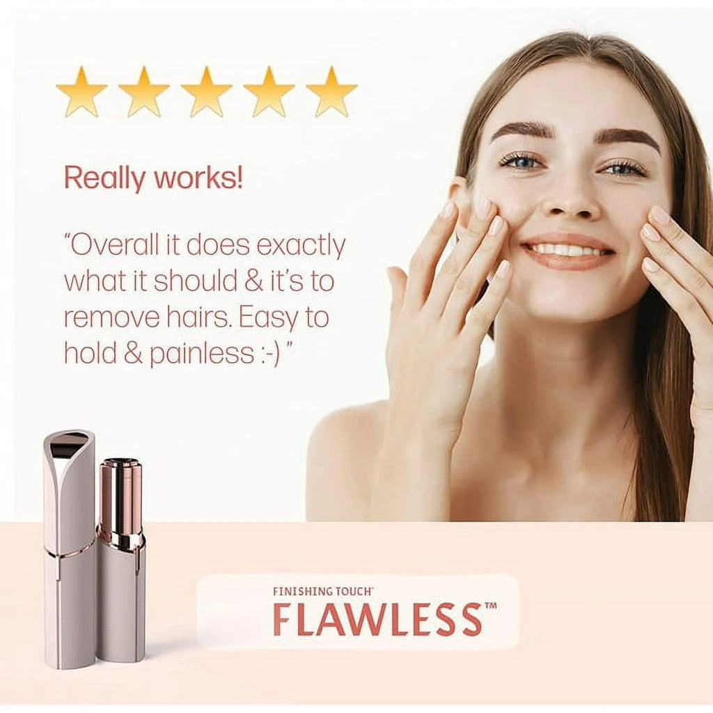 Facial Hair Remover, White T459