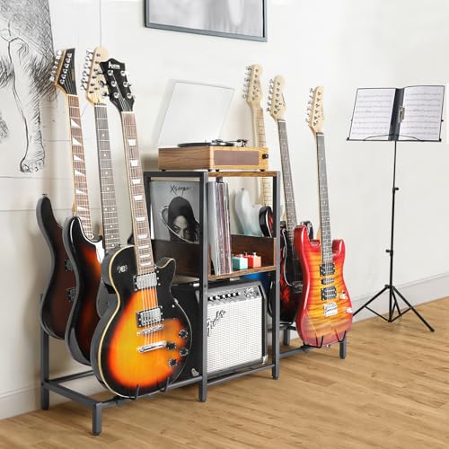 4-Tier Guitar Stand Rack Holder for Acoustic Electric Bass V903