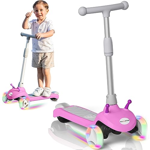 Electric Scooter for Kids Ages 3-8, 3 Wheel, Adjustable Height K687297