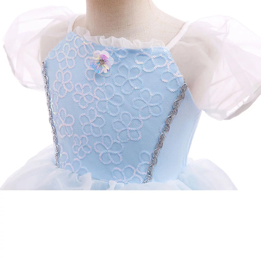 Girls Princess Costume Dress for Birthday Halloween Party S392753
