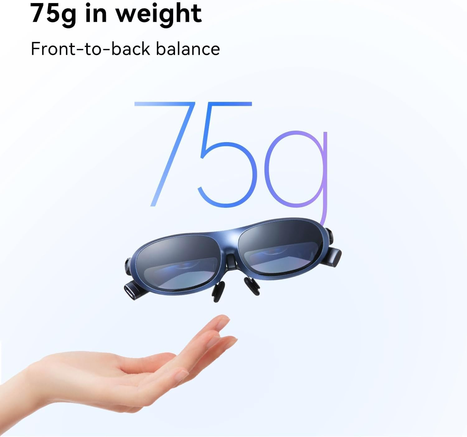 AR Glasses with 1080P Display for Gaming and Video Y357