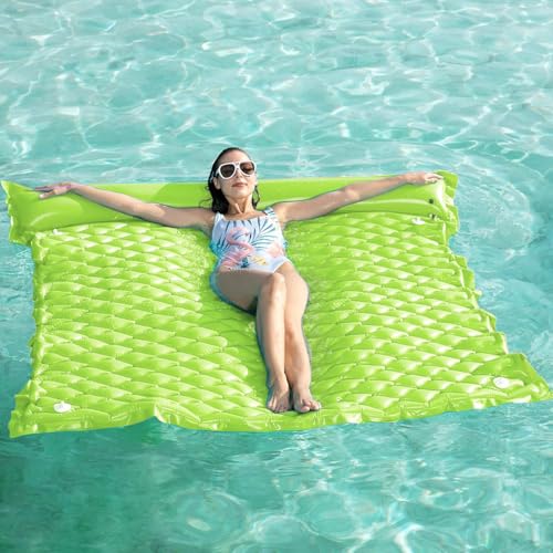 Giant Inflatable Floating Water Mat for Pool Lake Beach Z14411