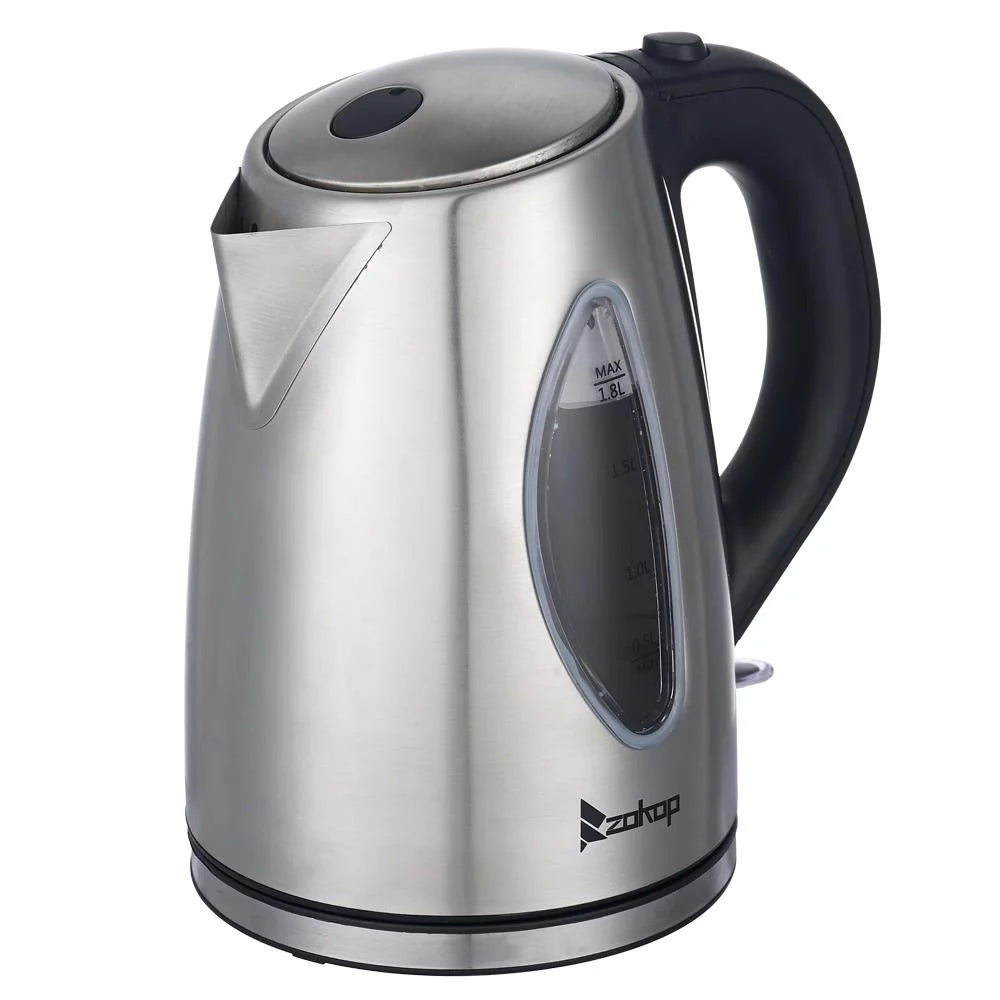 Stainless Steel Electric Tea Kettle with Boil-Dry Protection K14838