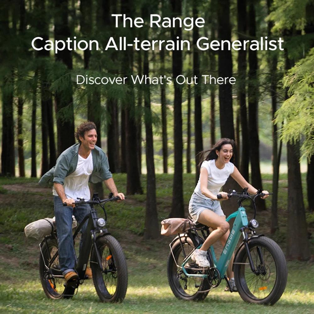All-Terrain Electric Bike with Dual Suspension E15747
