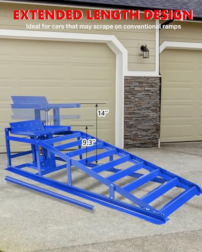 Heavy Duty Hydraulic Car Ramps for Garage Repair, 2 Pack A576884