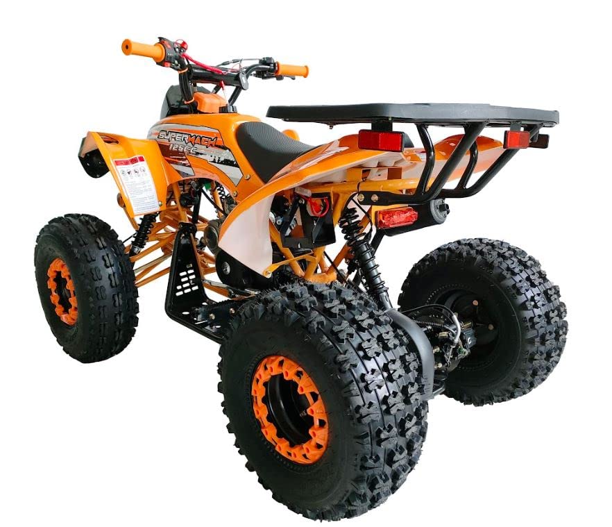 125cc ATV Fully Automatic with Reverse Double Headlights LED Gas 4 Wheeler U53754