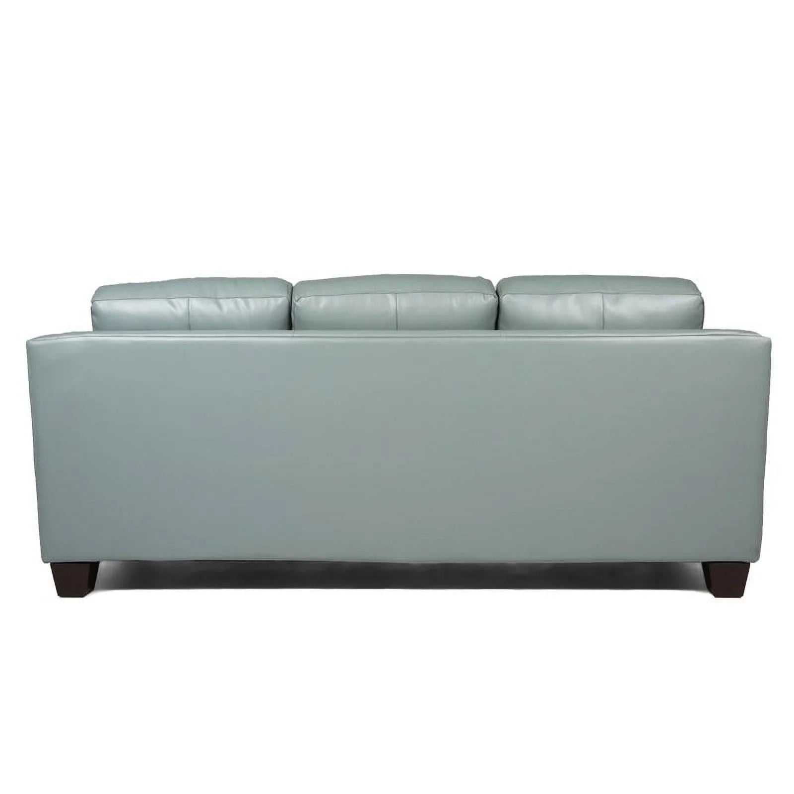 Spa Green Tufted Leather Sofa A958