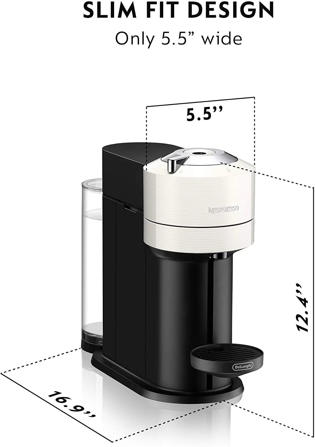 Coffee and Espresso Machine White R73281