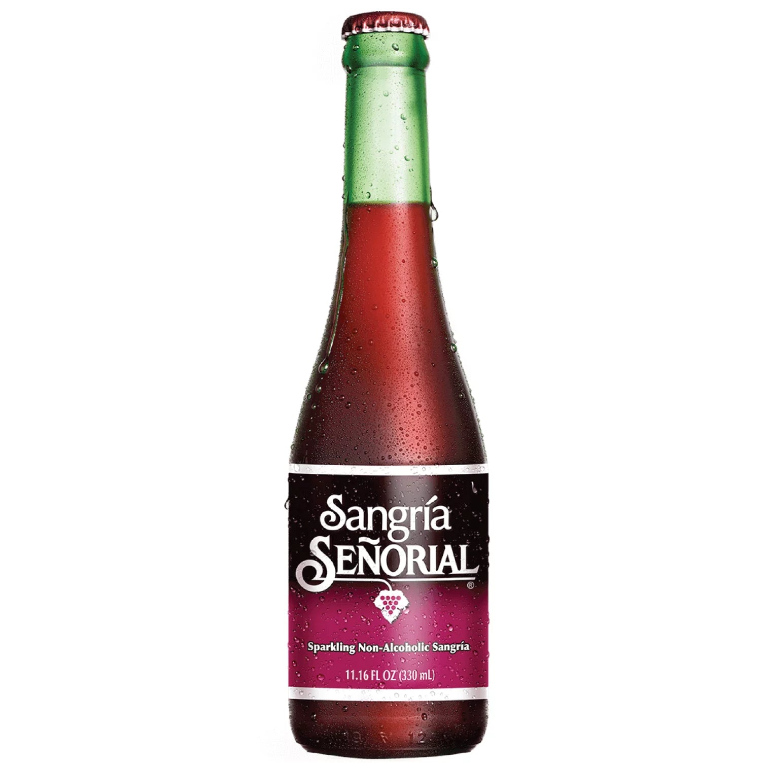 Sparkling Non-Alcoholic Sangria 12-Pack Glass Bottles V1660