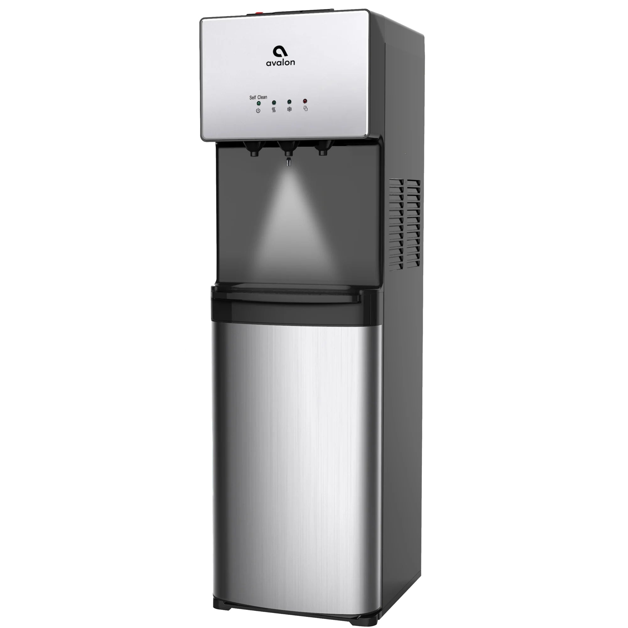 Self Clean Bottom Load Water Cooler, Stainless Steel S839141