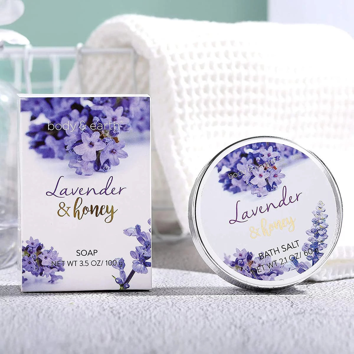 Lavender and Honey Spa Gift Set for Women Q745