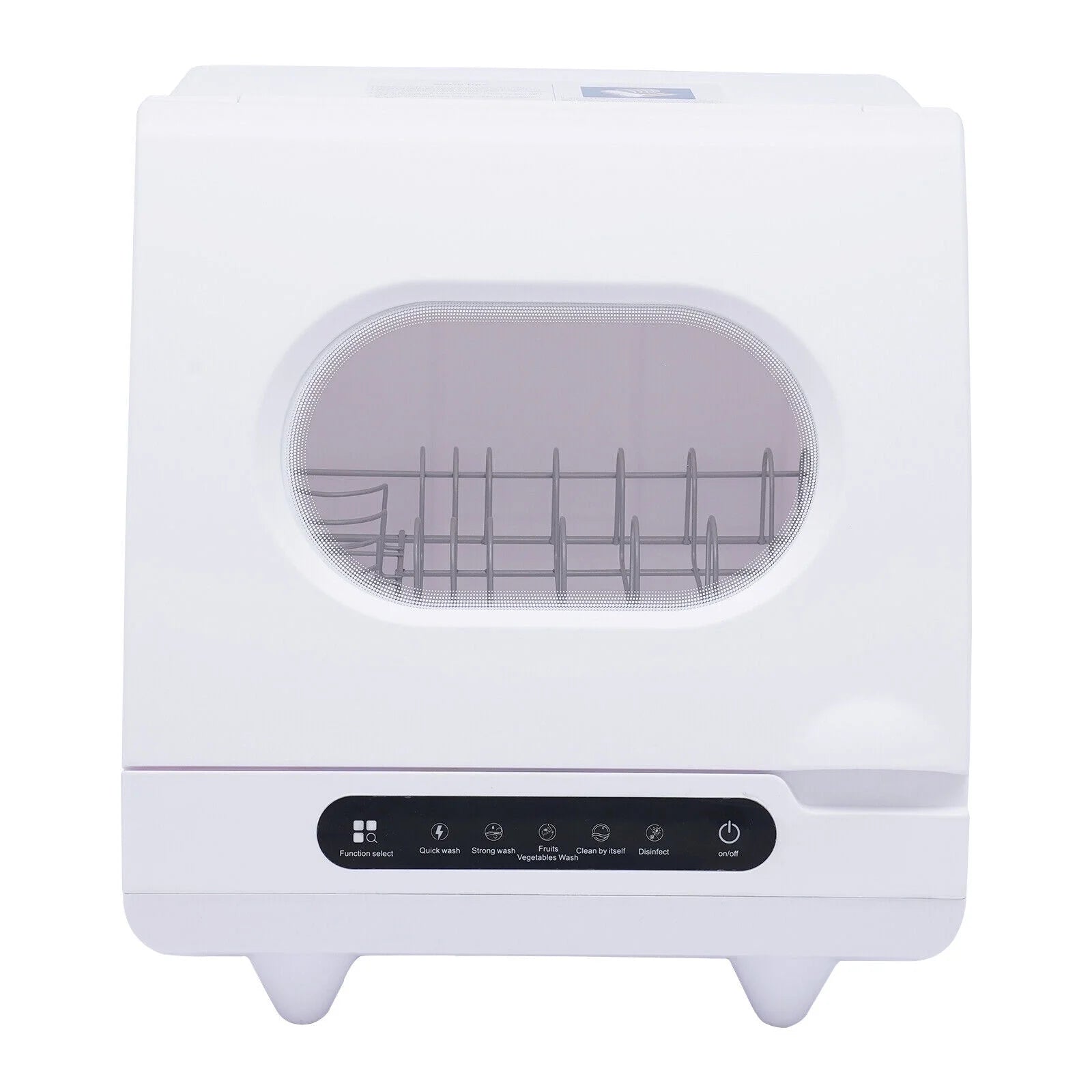 Portable Countertop Dishwasher, Compact 5 Programs Q383