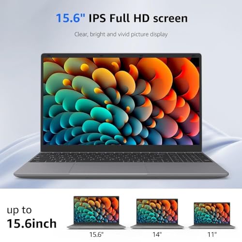 15.6 Inch Laptop, Windows 11, 12GB RAM 512GB SSD, FHD IPS Display O963164