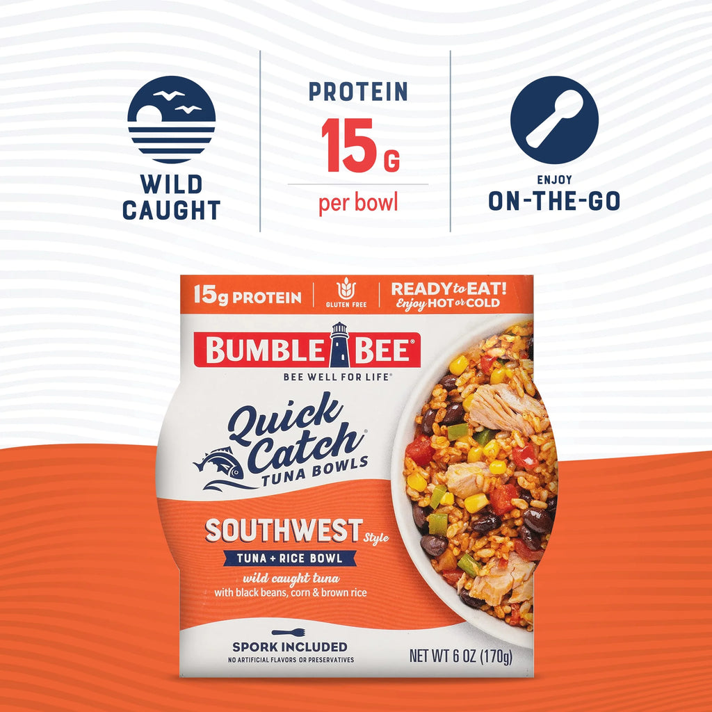 Wild Caught Tuna and Rice Bowl, 6 Oz (Pack of 6) T33476