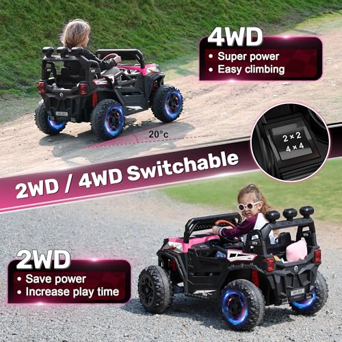 24V 4X4 Ride on Car Truck with Remote Control for Kids T395950