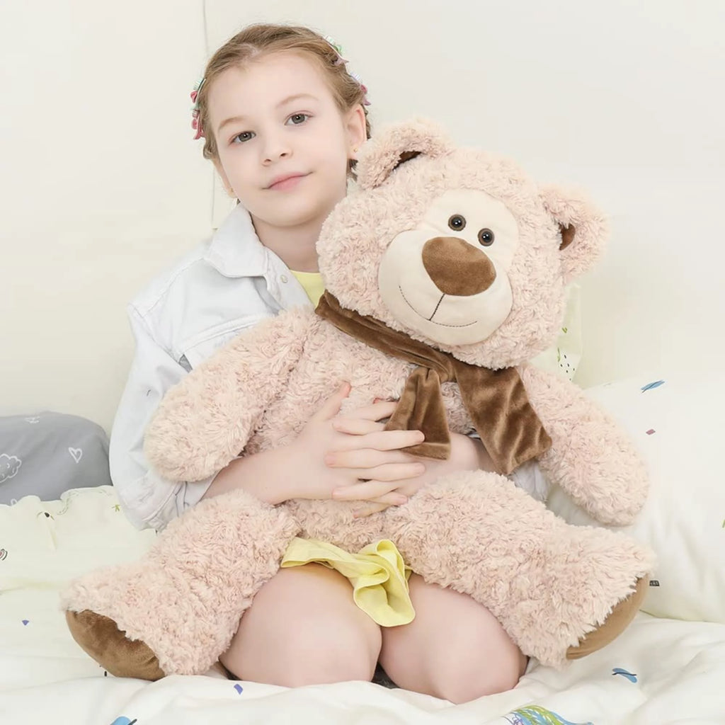 Giant Teddy Bear Stuffed Animal Plush Toy Beige 24 Inch P62881