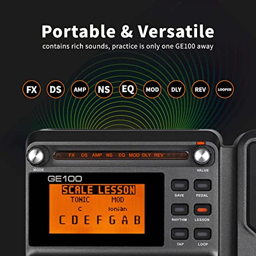 Multi-Effects Guitar Pedal with 80 Presets and Loop V4187