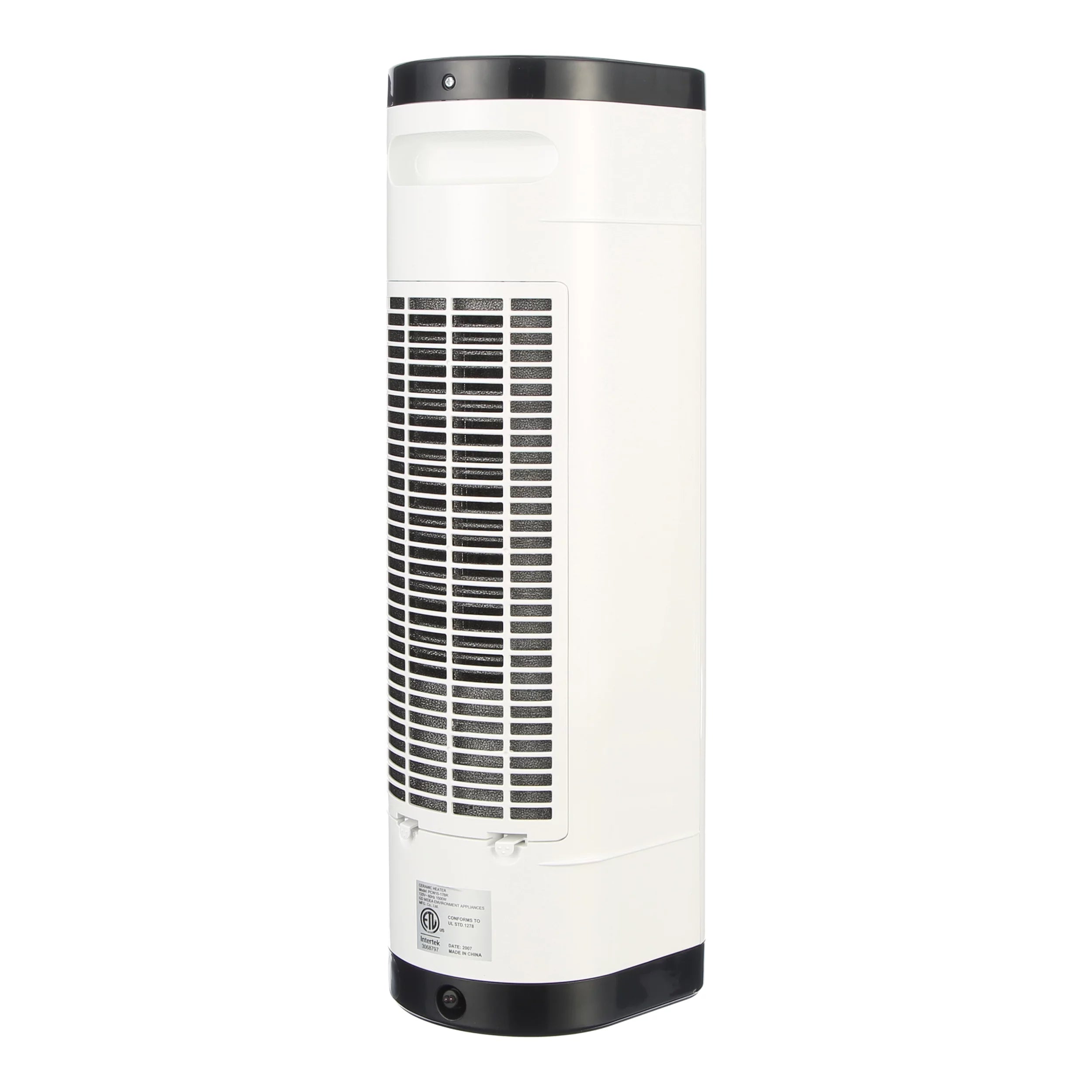 22" 1500W Ceramic Tower Space Heater with Remote, White Y6147