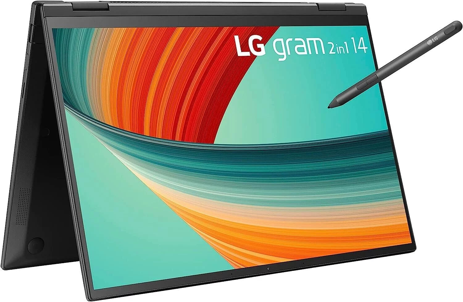 14" 2in1 Lightweight Laptop, Intel Core i7, 32GB RAM, 1TB SSD, Black J55487