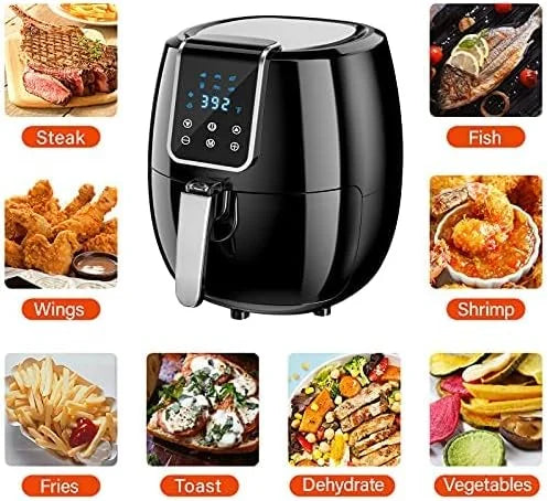 6-in-1 Air Fryer 7Qt Smart Electric Hot Airfryer O845920