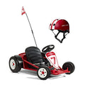 Kids Electric Go-Kart with Adjustable Seat, Grey X830256