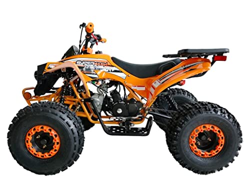 125cc ATV Fully Automatic with Reverse Double Headlights LED Gas 4 Wheeler U53754