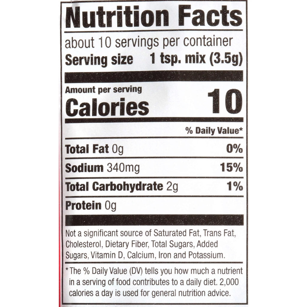 Slow Cooker Savory Pot Roast Seasoning Mix, 1.3 oz (Pack of 16) S15112