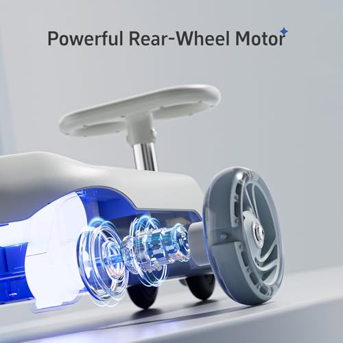 12V Ride On Car for Kids, Electric Go Kart with Steering, Ages 3-8 J645
