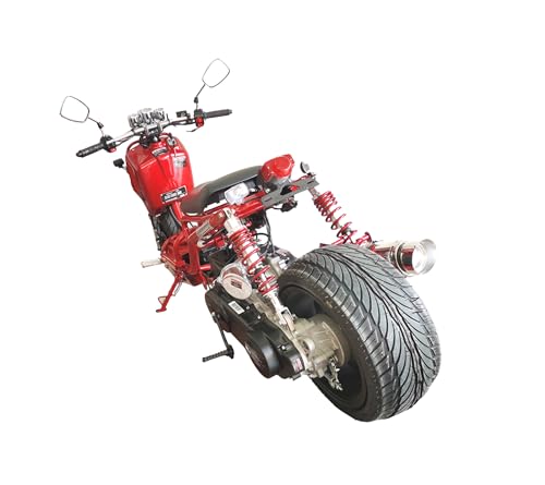 50cc Stretched Scooter Automatic Transmission Street Legal Moped for Adults U165796