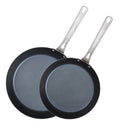 Viking Blue Steel 2 Piece Fry Pan Set, 10-Inch & 12-Inch
